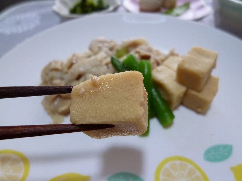 食宅便 豚肉と高野豆腐の煮物14